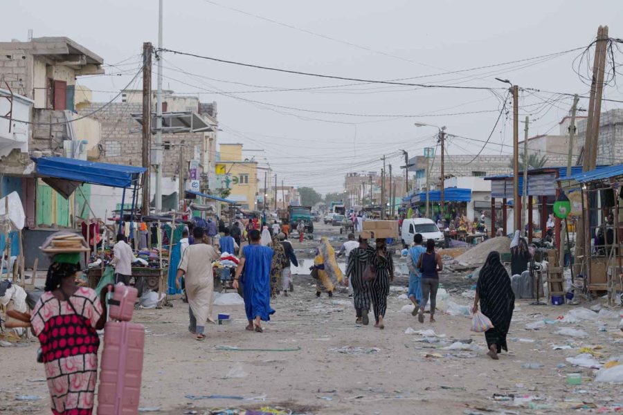 En Nouakchott, los barrios Cinquième y Sixième son conocidos por acoger a las personas migrantes en tránsito por la ciudad. | Joel Kashila Torné